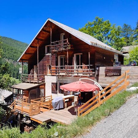 Chalet Ailleurs Appartement A Molines En Queyras Kültér fotó