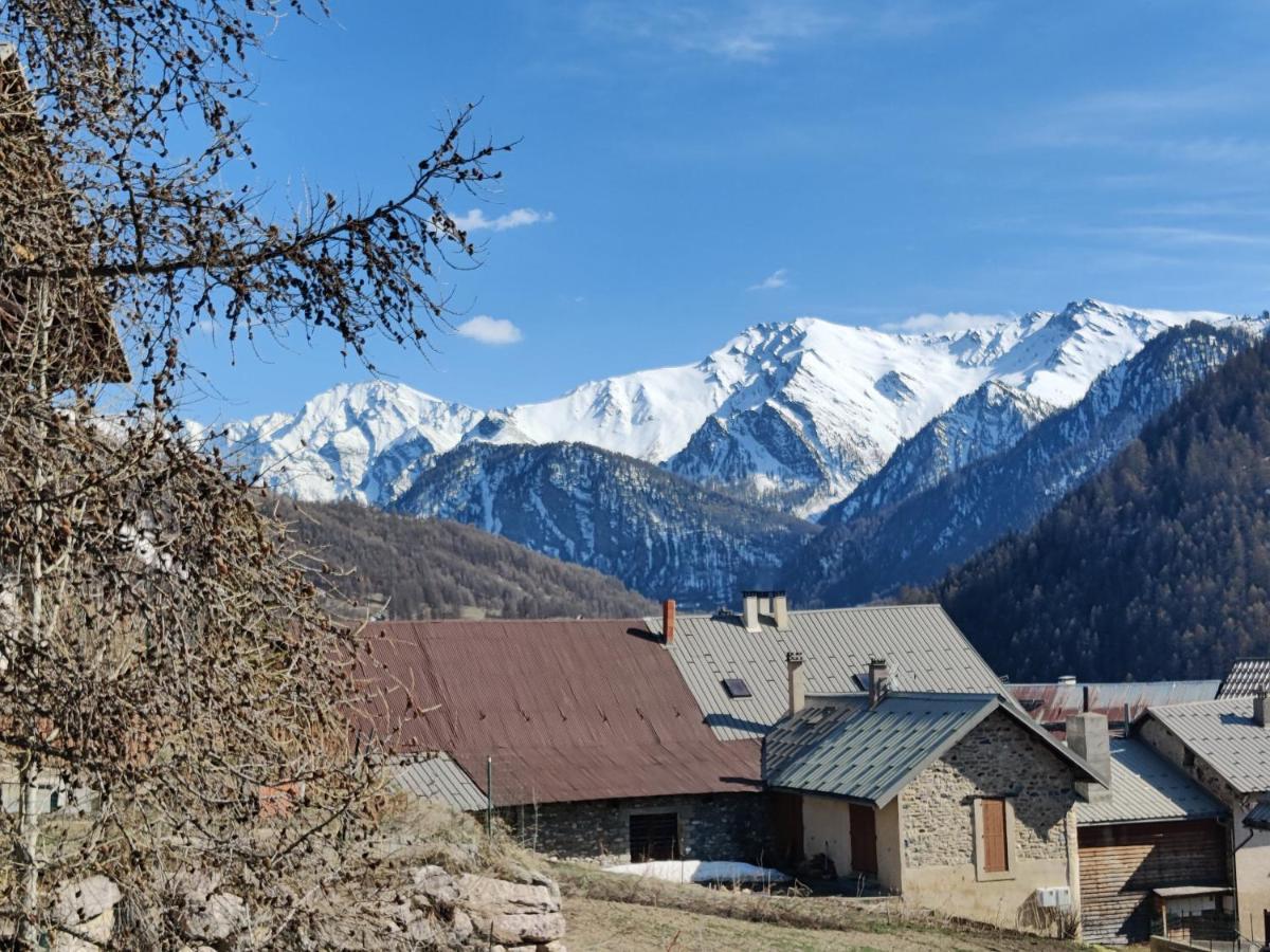 Chalet Ailleurs Appartement A Molines En Queyras Kültér fotó