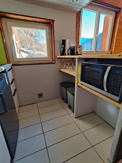 Chalet Ailleurs Appartement A Molines En Queyras Kültér fotó