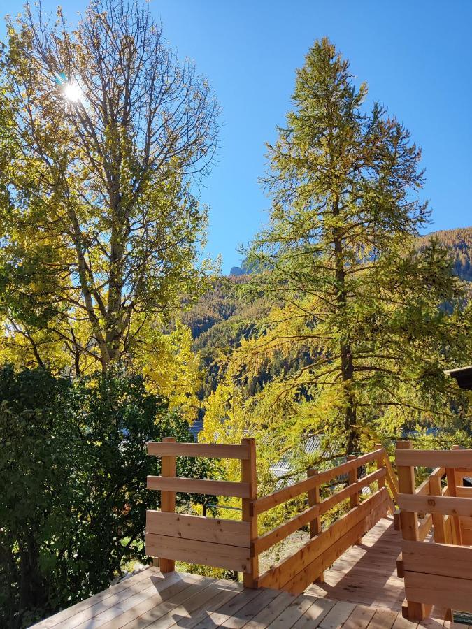 Chalet Ailleurs Appartement A Molines En Queyras Kültér fotó