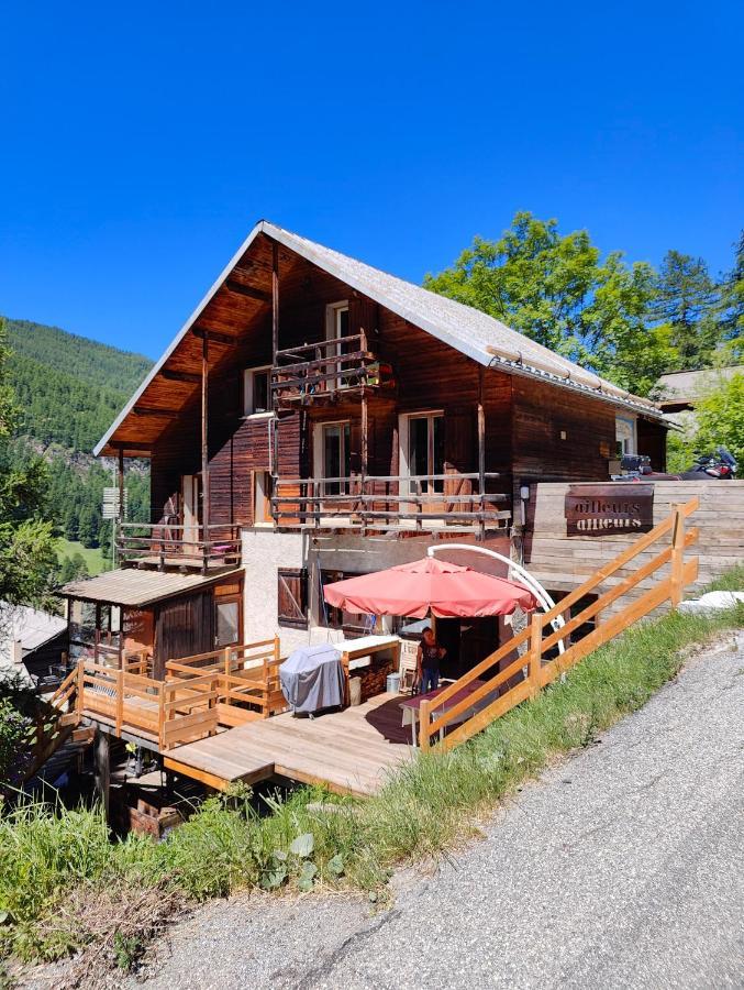 Chalet Ailleurs Appartement A Molines En Queyras Kültér fotó