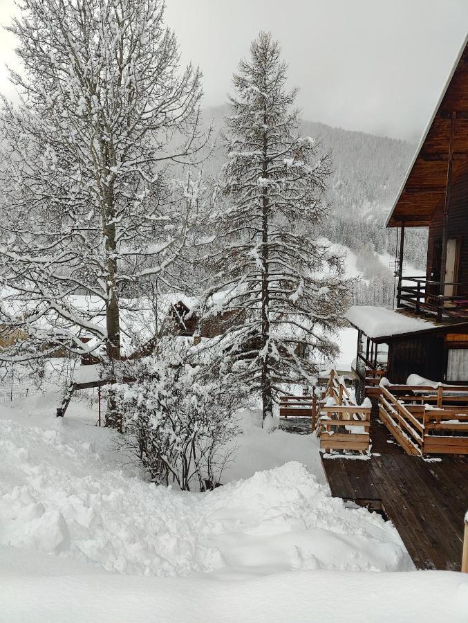 Chalet Ailleurs Appartement A Molines En Queyras Kültér fotó